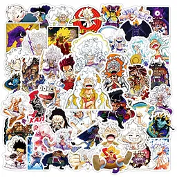 Стікерпак GeekLand Luffy One Piece 50 штук - мініатюра 2