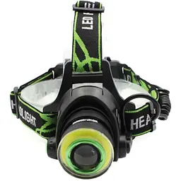 Налобний ліхтар RB-107 LED універсальний акумуляторний для риболовлі T6+LED Zoom - мініатюра 2