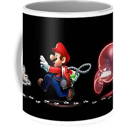 Кухоль GeekLand Super Mario Bros Особняк Маріо: Темний Місяць games SM 02.02 330 мл білий - мініатюра 2
