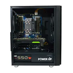 Робоча станція Power Up #313 Xeon E5 2699 v3/64 GB/SSD 1TB/NVIDIA Quadro P5000 16 Gb - мініатюра 2
