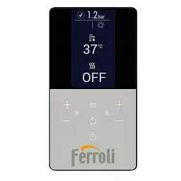 Конденсаційний газовый котел Ferroli BLUEHELIX HITECH RRT 34C двоконтурний (0T4B7AWA) - мініатюра 2