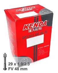 Камера велосипедна Kenda 29х1.9/2.3 FV 48 мм (G0000947) - мініатюра 3