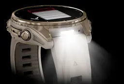 Смарт-годинник Garmin Fenix 8 AMOLED Sapphire 43mm Soft Gold with Fog Gray/Dark Sandstone Silicone Band (010-02903-10) [115093] - мініатюра 12