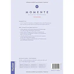 Momente A1. Intensivtrainer plus Audios online - Йоахім Шоєрер