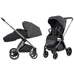 Прогулянкова коляска для детей с 6 месяцев до 3 лет Ultra Matte Grey BF Carrello сірий