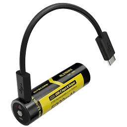 Акумулятор 21700+ Power Bank Nitecore NL2150RX 5000mAh 8А 3.6V (Чорно-жовтий) - мініатюра 3