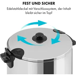 Стерилізатор Klarstein KonfiStar 50 Digital (10034240) - мініатюра 4