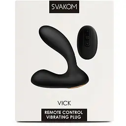 Масажер простати Svakom Vick Black - мініатюра 7