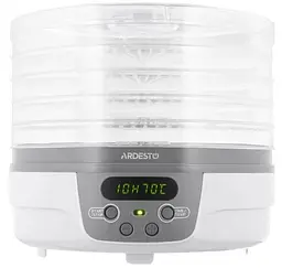 Сушарка овочів та фруктів FDB-5321T White 250W ARDESTO teh0023803