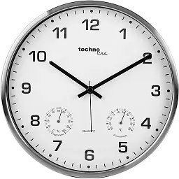 Годинник настінний Technoline WT7980 White/Silver (WT7980)
