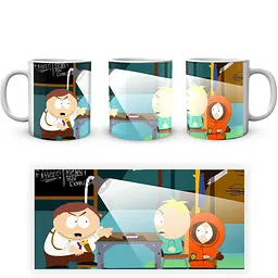 Кухоль GeekLand South Park Батерс Кенні Ерік SP 02.20 330 мл білий - мініатюра 4