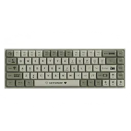 Механічна дротова клавіатура AJAZZ AK680 / Hot-Swap / Brown Switch / Grey