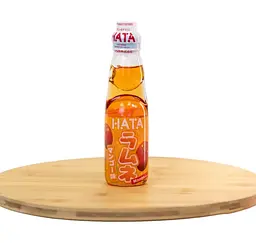 Газований напій з кулькою Hatakosen Ramune Mango 200мл - мініатюра 5