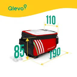 Сумка для велосипеда ArmorStandart Qlevo Red (ARM58958) - мініатюра 6