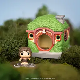 Набір фігурок Funko Bitty Pop! Towns Володар перснів Фродо Беггінс і хатинка (83685) - мініатюра 6