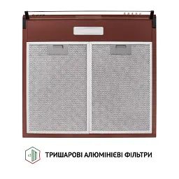 Витяжка плоска Perfelli PL 5144 BR LED - мініатюра 7