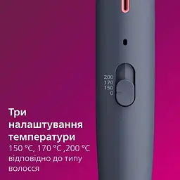 Випрямляч-щітка для волосся Philips 5000 ThermoProtect антрацит (BHH885/00) - мініатюра 5