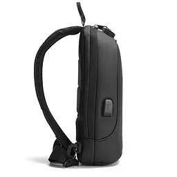 Рюкзак антизлодій з кодовим замком Tigernu T-S8102A на одне плече з USB 5 л Black (16235) - мініатюра 5