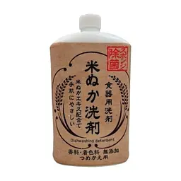 Засіб для ручного миття посуду Rocket Soap Kitchen Detergent Rice Bran Змінний блок 800 мл (4903367093622)