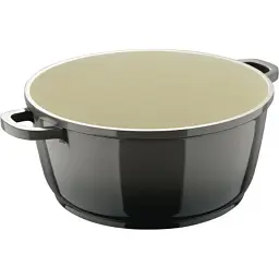 Каструля Bergner Excalibur з кришкою Сіра 5.8 л (BG-36102-GY) - мініатюра 3