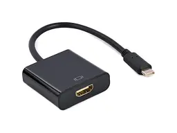 Адаптер-перехідник Cablexpert USB-C to HDMI Black (A-CM-HDMIF-03)