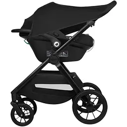 Коляска універсальна Lionelo Layla 3 в 1 black onyx (LO-LAYLA 3IN1 BLACK ONYX) - мініатюра 9