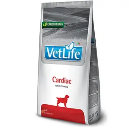 Сухий лікувальний корм для собак Farmina Vet Life Cardiac дієт. харчування, при хронічної серцевої недостатності, 2 кг