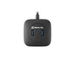 USB-хаб Real-el HQ-187 4 ports - мініатюра 6