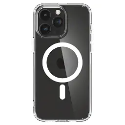 Чохол-накладка Spigen Ultra Hybrid MagFit для Apple iPhone 15 Pro White (ACS06715) - мініатюра 3