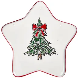 Банка для печива Lefard Новорічна 17х17х8.5 см (927-026)