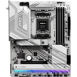 Материнська плата ASRock AM5 X870 Pro RS WiFi, X870, 4xDDR5, Int.Video (CPU), 4xSATA3, 3xM.2, 1xPCI-E 5.0x16, 1xPCI-E 4.0x16, ALC1220, Bluetooth 5.4, 2xUSB4/7xUSB3.2/9xUSB2.0, HDMI/2xType-C, ATX