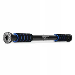 Турнік розсувний 4FIZJO Basic 61.5-100 см Black/Blue (P-5905973402705) - мініатюра 4