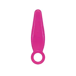 Анальна пробка Toyz4lovers Jammy Jelly Anal Finger Plug, 7,2 см (рожевий)