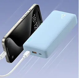 Портативна батарея Baseus Airpow Fast Charge Power Bank 10000mAh 20W Galaxy Blue - мініатюра 4