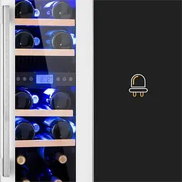 Винний холодильник Klarstein Vinovill17 Built-In Duo (10034725) - мініатюра 7