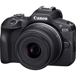 Бездзеркальний фотоапарат Canon EOS R100 Kit RF-S 18-45mm + RF-S 55-210mm IS STM (6052C036) [88959] - мініатюра 4