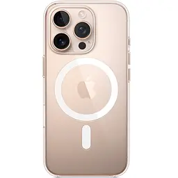 Чохол Clear Case with MagSafe для Apple iPhone 16 Pro Transparent АА [115336] - мініатюра 3