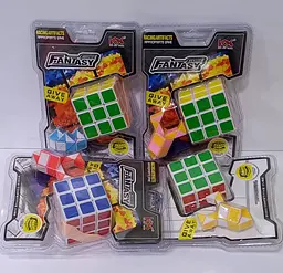 Кубик Рубіка "Cube Fantasy" 3х3 та головоломка змійка (6920107340325) Микс - мініатюра 2