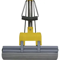 Швабра Eco Fabric PVA-насадка 27 см ручка телескоп 95-126 см 2 віджими (EF-2708) - мініатюра 6