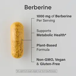 Натуральна добавка Sport Research Berberine 500 mg 60 капсул - мініатюра 3