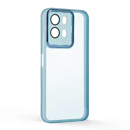 Защитный чехол для OPPO A6 4G/A6S 4G, Shade, синий, TPU+PC, матовый, защита всего корпуса, панель-накладка, противоударный, с высокими бортами, амортизирует удары при падениях, ArmorStandart (ARM90325) - мініатюра 2