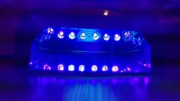 LED Лампа для нігтів манікюру Сушилка гібридна УФ LED+CCFL 36W UKC малинова - мініатюра 4
