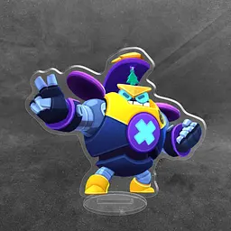 Акрилова колекційна фігурка Brawl Stars Болт 10 см