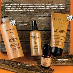 Відновлювальний шампунь Farmasi Keratin Therapy 360 мл - мініатюра 8