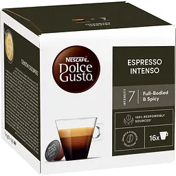Набір кави в капсулах Nescafe Dolce Gusto Espresso Intenso 48 шт. 336 г (3 пак. x 16 шт. 112 г) - мініатюра 2
