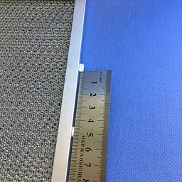 Набір алюмінієвих решіток на телескопічну витяжку Ventolux GARDA 60 (700) SLIM, LED ( 205*475 + 130*475мм) - мініатюра 8