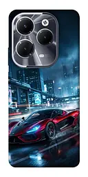 TPU чохол Demsky Red sport car для Infinix Hot 40