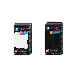 Пластика Professional Біла 226г середньої м'якості Fimo - мініатюра 9