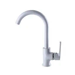 Змішувач для кухні Globus Lux Laguna GLA-0203SL-7-white Білий - мініатюра 6