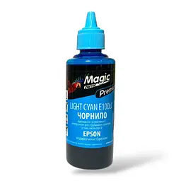 Чорнило Magic Parrot Premium Epson E100LC light cyan 100 мл (2475888833) - мініатюра 2